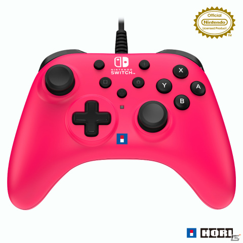 「ホリパッド TURBO for Nintendo Switch / PC」の新色としてマゼンタ、ネイビー、アイスブルーが3月に発売！の画像2