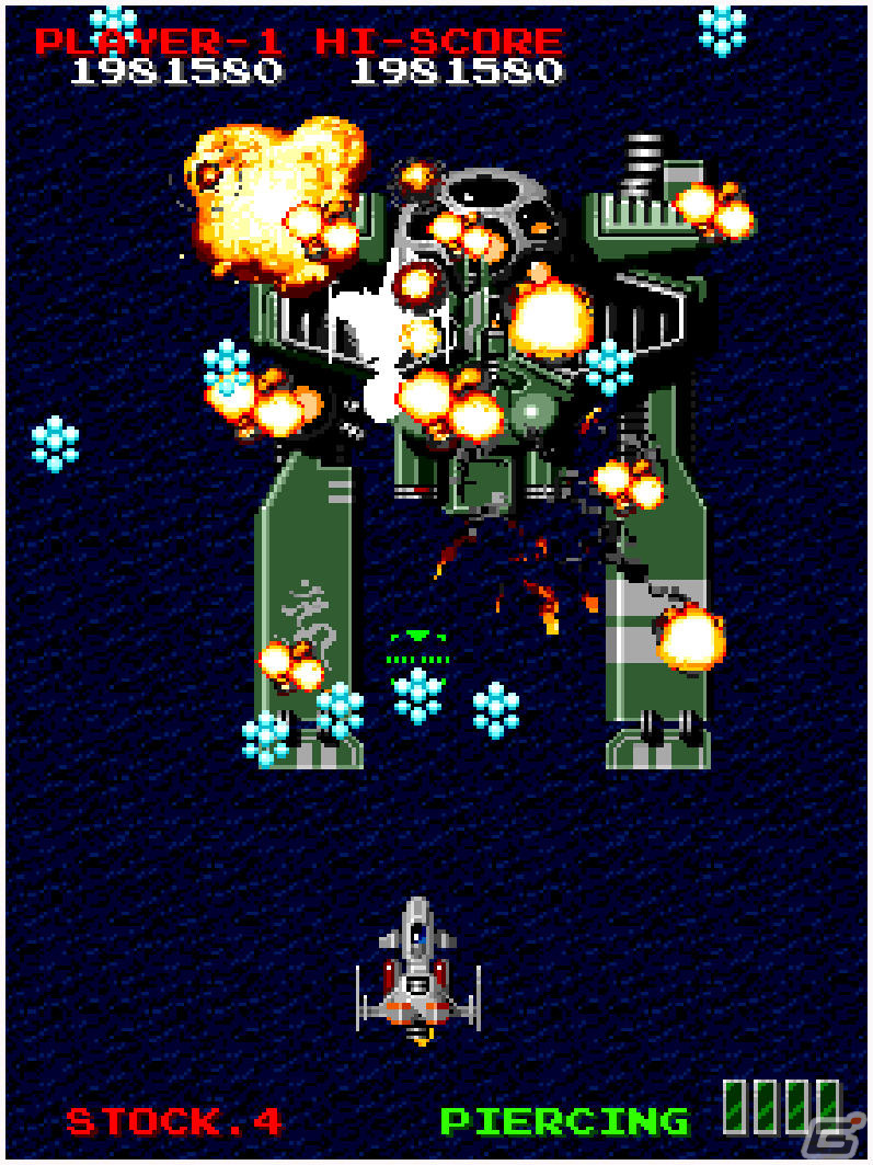 「アーケードアーカイブス マスター オブ ウエポン」が2月15日に配信！暴走したコンピューターを止めるため戦うSTGの画像6
