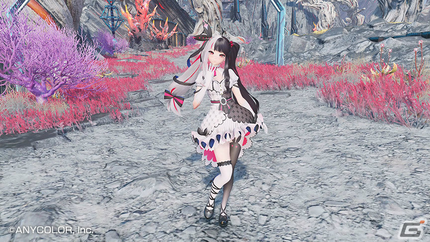 「PSO2 ニュージェネシス」にじさんじコラボ第2弾が実施!天宮こころさん、長尾景さん、魔使マオさん、夜見れなさんのアバターアイテムが登場の画像