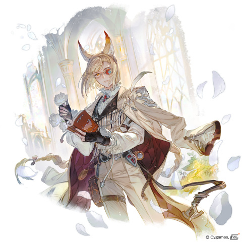 グラブル」バレンタインバージョンのシンダラ（CV：加隈亜衣）やネハン