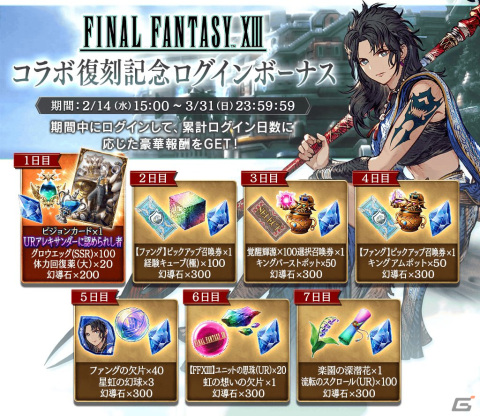「FFBE幻影戦争」で「FFXIII」コラボが再び！新たなURユニット「ファング」が登場の画像7