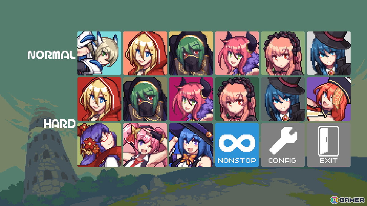 落ちもの脱衣パズル×リズムアクション「ウィッチパズリズム」がSwitchにて配信開始！の画像2