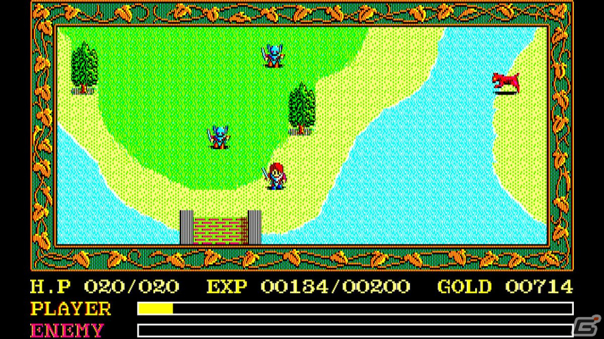 「EGGコンソール イース PC-8801mkIISR」がSwitchでリリース！“半キャラずらし”をマスターして、エステリアの国を冒険しようの画像3