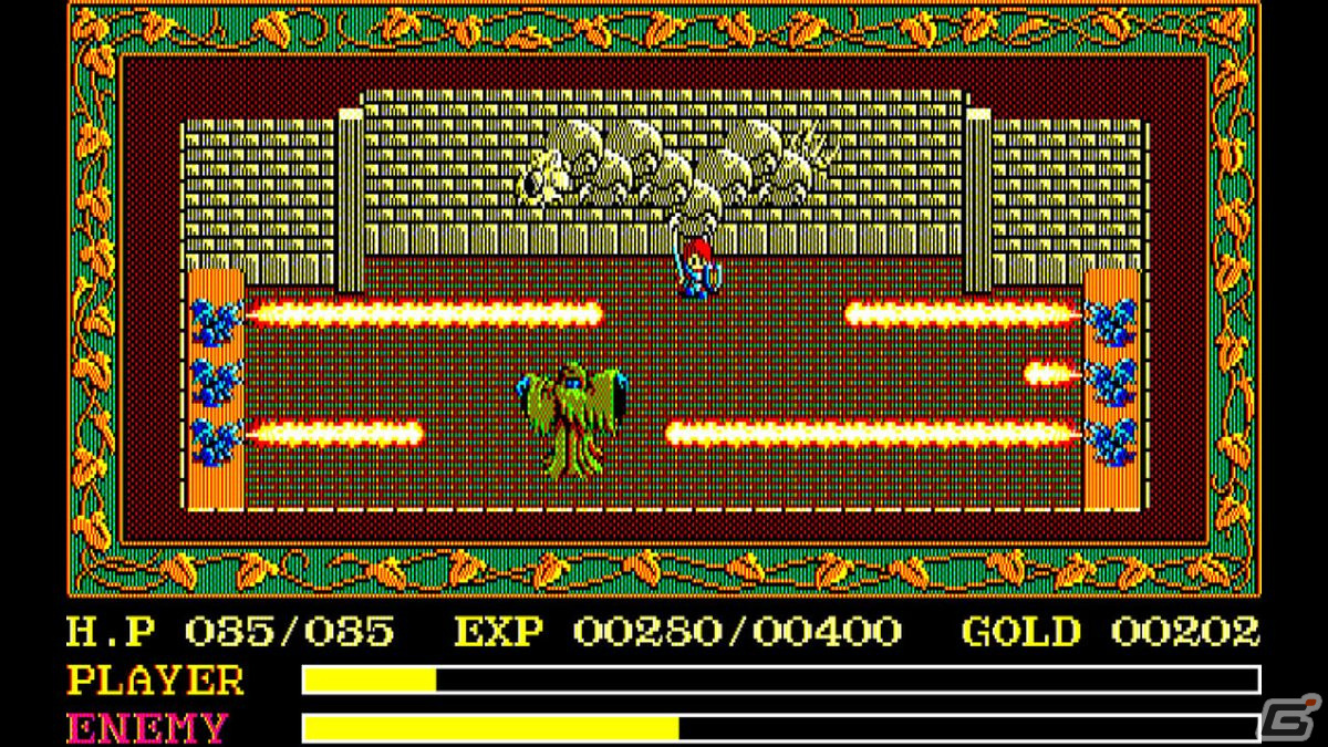 「EGGコンソール イース PC-8801mkIISR」がSwitchでリリース！“半キャラずらし”をマスターして、エステリアの国を冒険しようの画像5