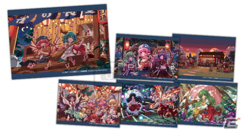 「とうほう夜雀食堂」店舗別オリジナル予約特典が一挙に公開！ゲーム内のグラフィックを活用したキュートなグッズに注目の画像15
