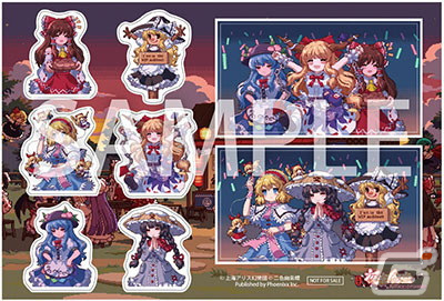「とうほう夜雀食堂」店舗別オリジナル予約特典が一挙に公開！ゲーム内のグラフィックを活用したキュートなグッズに注目の画像5