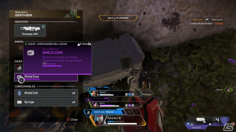 「Apex Legends」新シーズン「ブレイクアウト」が開始!レジェンドアップグレードやスピーディーな新モード「ストレートショット」が登場の画像