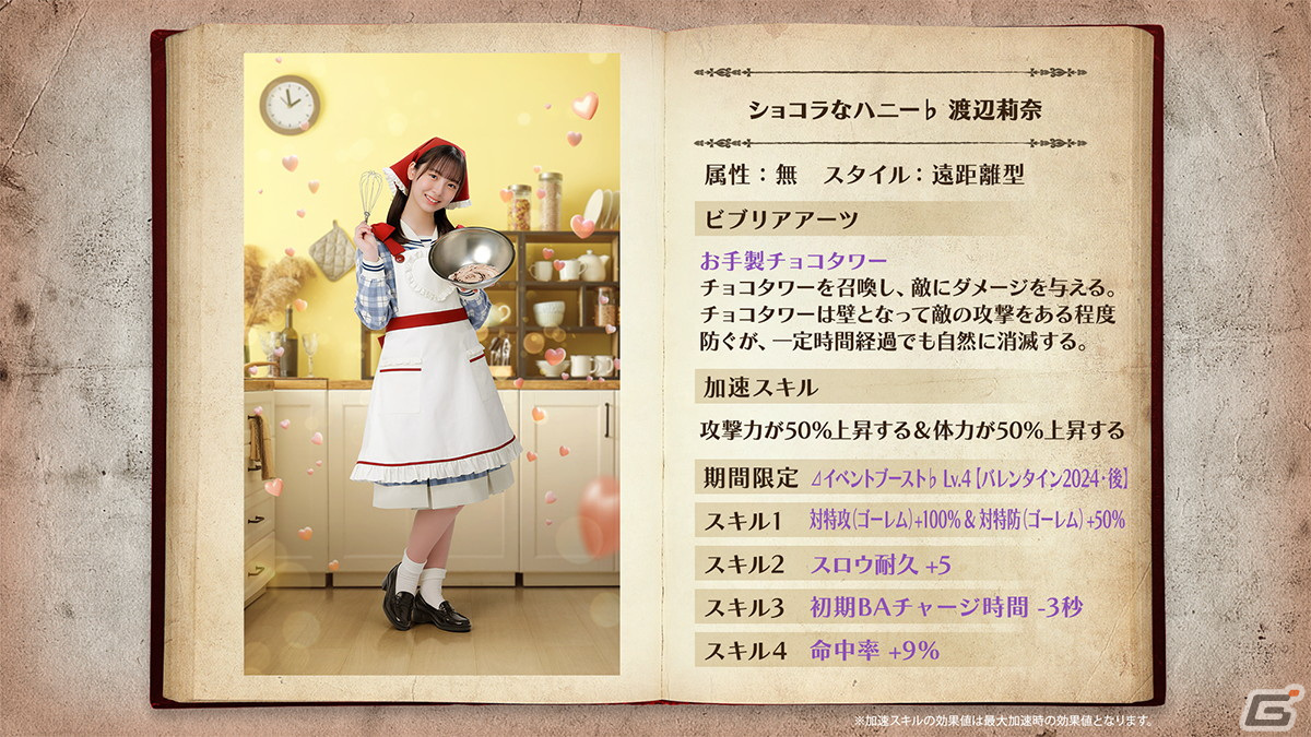 「ひな図書」でバレンタインイベント後編「私からのチョコっと甘いプレゼント」が開催!ランキング報酬は「★4 バレンタインの決断 松田好花」の画像