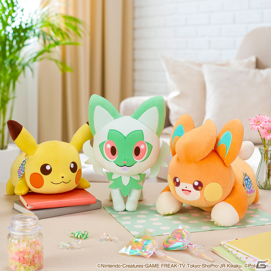 ピカチュウ・ニャオハ・パモのぬいぐるみがナムコのプライズに登場！「ポケモン ゆめいろキャンディ キャンペーン in ナムコ」が2月22日より開催 |  Gamer