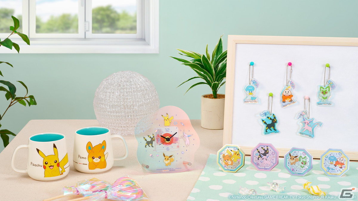 ピカチュウ・ニャオハ・パモのぬいぐるみがナムコのプライズに登場！「ポケモン ゆめいろキャンディ キャンペーン in ナムコ」が2月22日より開催の画像