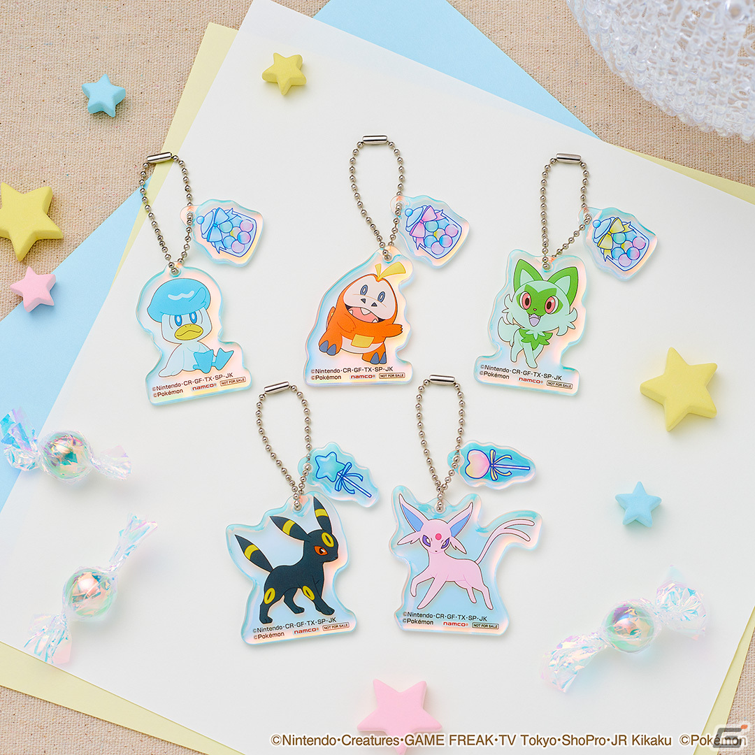 ピカチュウ・ニャオハ・パモのぬいぐるみがナムコのプライズに登場！「ポケモン ゆめいろキャンディ キャンペーン in ナムコ」が2月22日より開催の画像