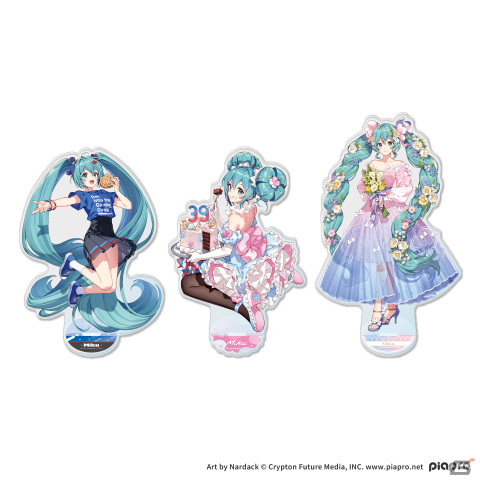 GIGOで「初音ミク×GiGO 39 Celebration!」が3月2日より開催