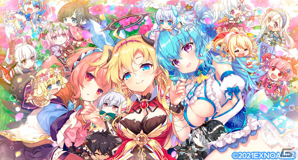 「エンジェリックリンク」2.5周年記念生放送が本日2月16日21時より実施!ルシフェル、ベルゼブブ、ベリアルが3Dの姿で登場の画像