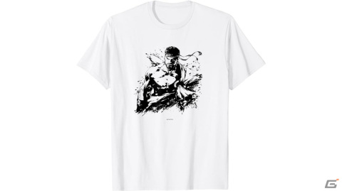 カプコン プレステ4 ストリートファイターV リュウ プロモ Tシャツ ストリートファイターV リュウ Tシャツ