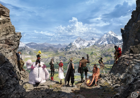 「FFVII リバース」とスクエニ公式カフェ「ARTNIA」「SQUARE ENIX CAFE」のコラボカフェが2月29日より開催決定!の画像