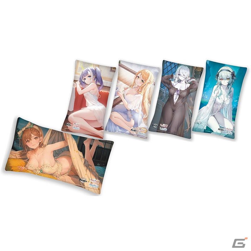 「アズレン」と「ライザのアトリエ2」＆「ライザのアトリエ3」＆「DOAXVV」のコラボグッズが登場！の画像