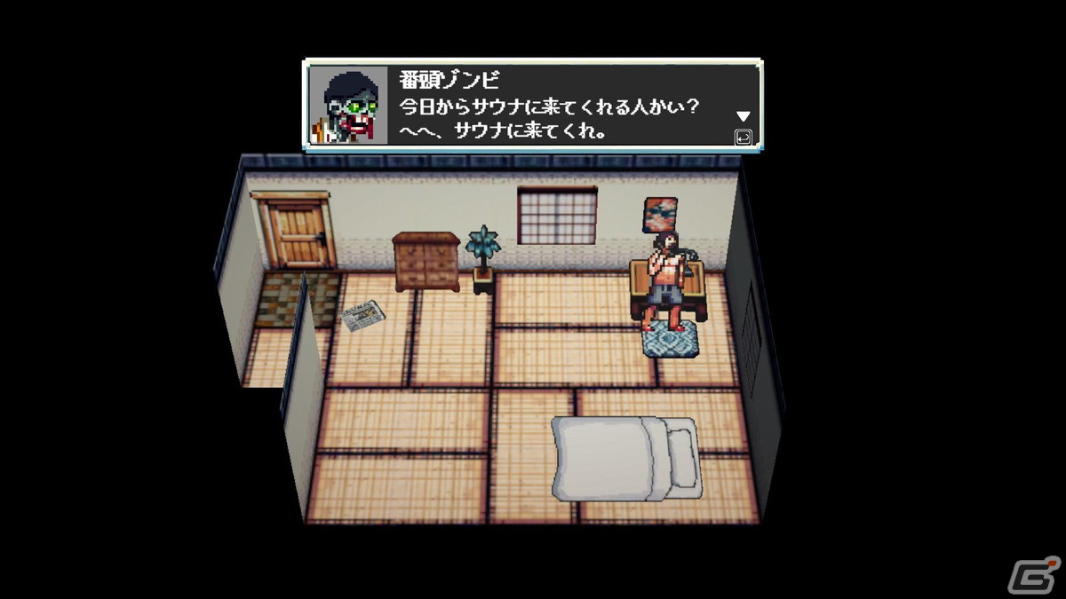 「Sauna of the DEAD」のSteamストアページが公開―魔界のサウナでゾンビや悪魔に熱風をぶつけて整えるサウナアクションRPGの画像