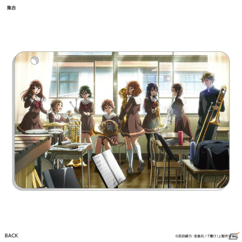 アニメ「響け！ユーフォニアム」より久美子と麗奈のイラストを使用した