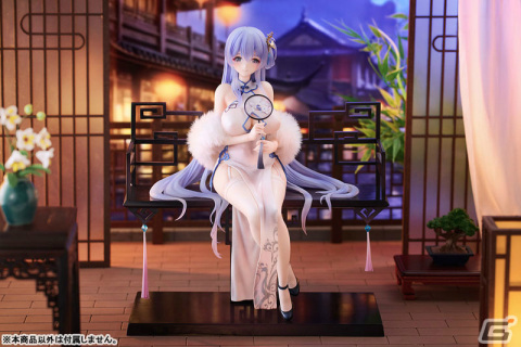 「アズレン」ロドニーが白いチャイナドレス姿のスキン「完璧な佳人」をもとに立体化！の画像2