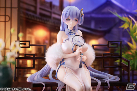 「アズレン」ロドニーが白いチャイナドレス姿のスキン「完璧な佳人」をもとに立体化！の画像3