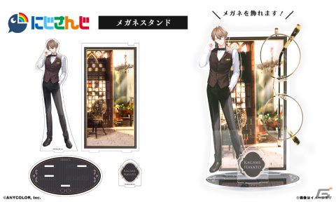 にじさんじ」加賀美ハヤトさん、社築さんと執事眼鏡eyemirrorのコラボ