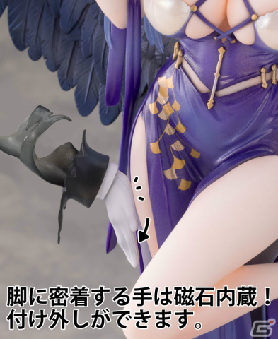 「アズレン」ダイドーが“多感なるBisqueDoll”の衣装でフィギュア化！大きな羽はクリアパーツで再現の画像14