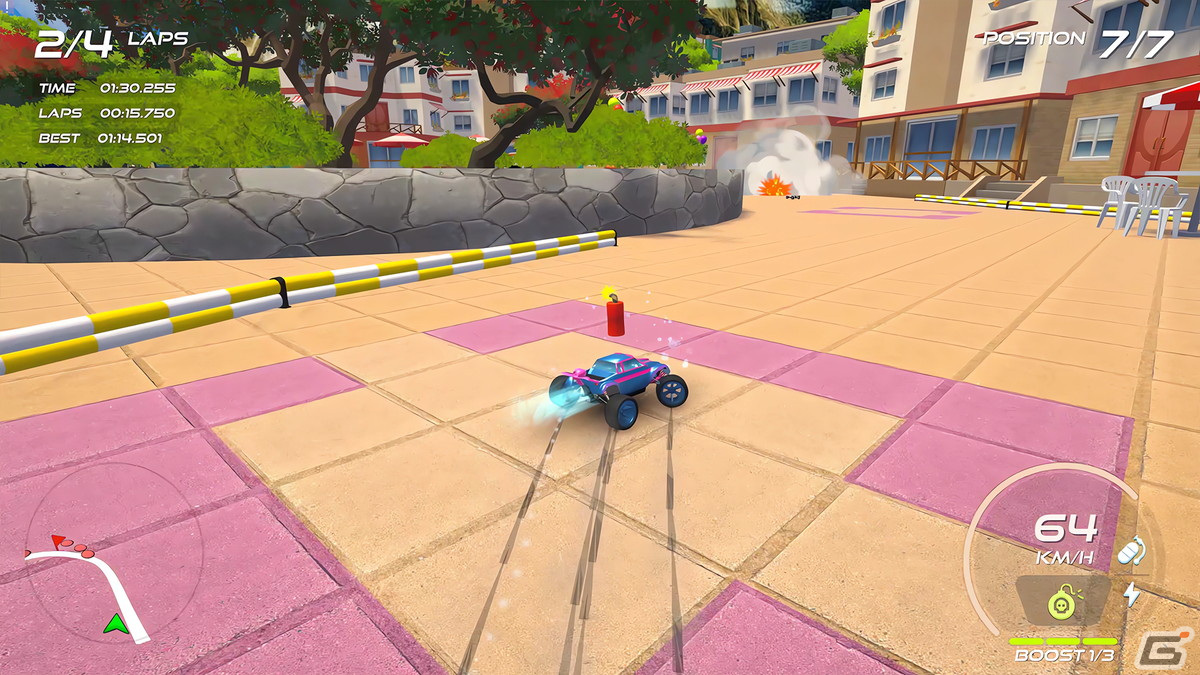 スタイリッシュなリモコンカーレーサーゲーム「RC Revolution」がSteamで配信開始！カスタマイズや乱闘＆協力マルチプレイなど盛りだくさんの画像10