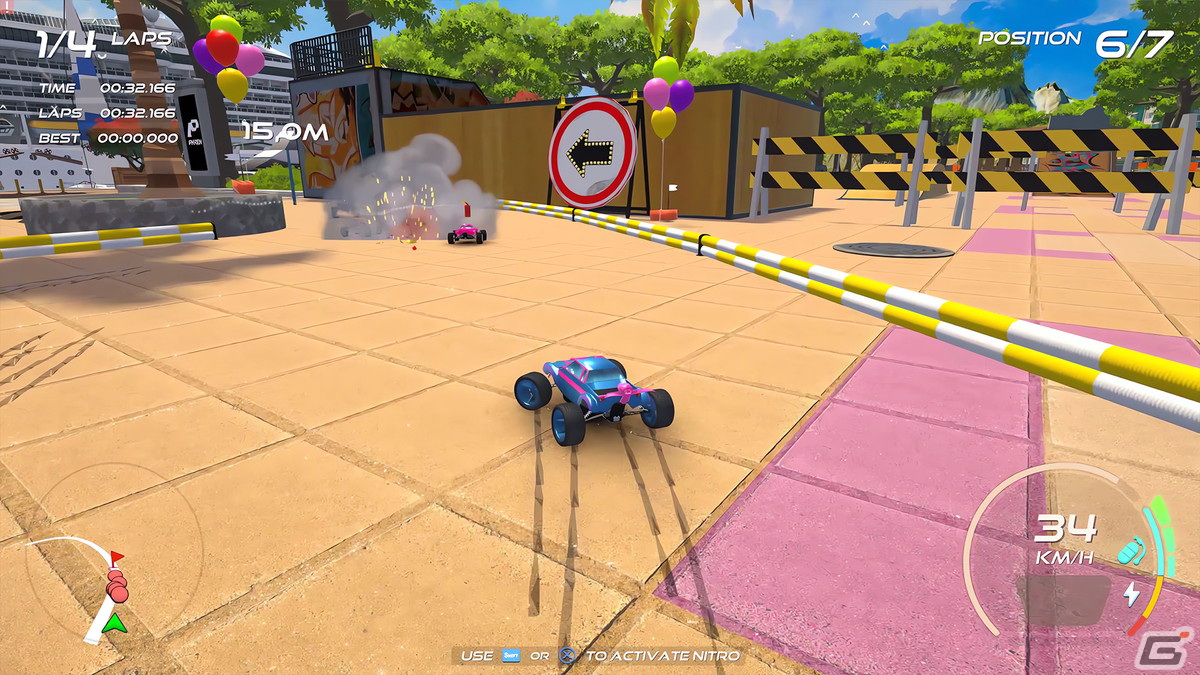 スタイリッシュなリモコンカーレーサーゲーム「RC Revolution」がSteamで配信開始！カスタマイズや乱闘＆協力マルチプレイなど盛りだくさんの画像9