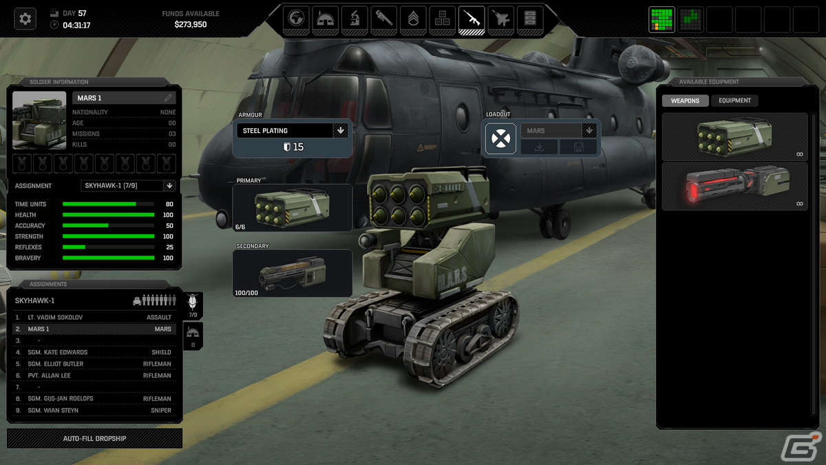 エイリアンに立ち向かうタクティカルストラテジー「Xenonauts 2」で新型UFOやフュージョン兵器を追加するアップデートが実施！の画像8