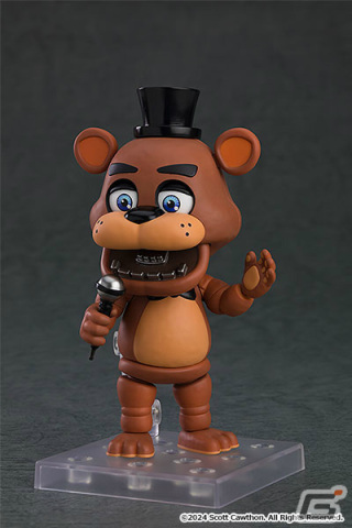 「Five Nights at Freddy's」フレディ・ファズベアーがねんどろいどになって登場！ホラー顔などの表情パーツも付属の画像