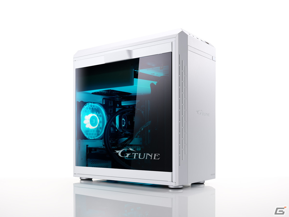 G-TUNE タワー型PCケース 黒/紫 ハイスペックゲーミングPC G