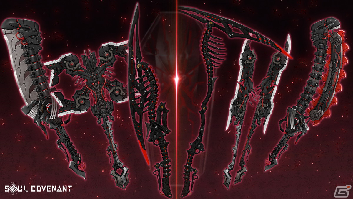「SOUL COVENANT」脊椎をモチーフにした仲間の遺体から造られる武器「スケイプゴート」や必殺技などバトル情報が公開！の画像