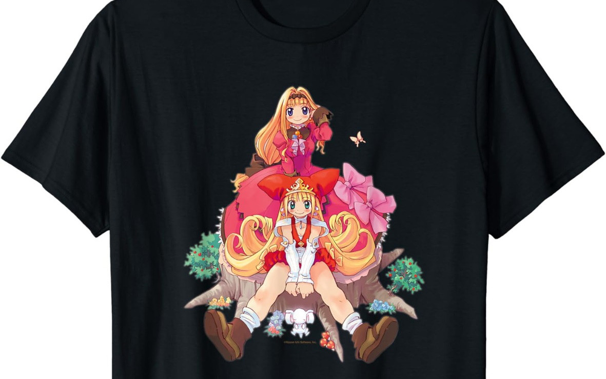 日本一ソフトウェアの公式アパレル第3弾「マール王国」シリーズのデザインがAmazonの「Merch on Demand」に登場！