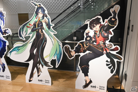 「原神」とソニーストアの第2弾コラボモデルの発売記念イベントをレポート！宵宮のアクスタがもらえる参加型謎解きゲームも実施の画像20