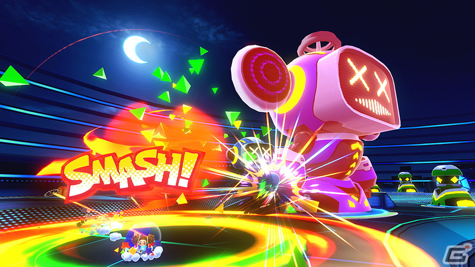 最大16人のオンラインマルチ対戦に対応した「スーパーモンキーボール バナナランブル」がSwitchで6月25日に発売!の画像