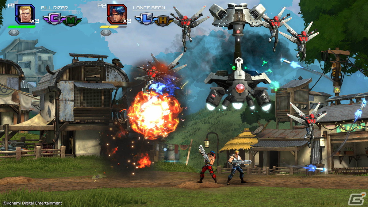 初代「魂斗羅」のリメイク作品「魂斗羅 オペレーション ガルガ」は3月12日に発売！無料体験版の配信がスタートの画像4