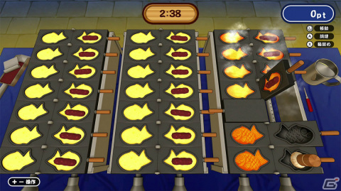 「作って！たい焼き」がSwitchで配信！最大4人でたい焼き作りに挑戦するパーティゲームの画像