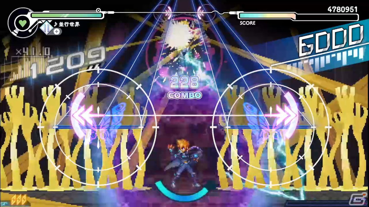 「GUNVOLT RECORDS 電子軌録律」紅色カゲロウをはじめとした4曲を追加するDLC「ソングパック1 モルフォ」が配信開始！の画像