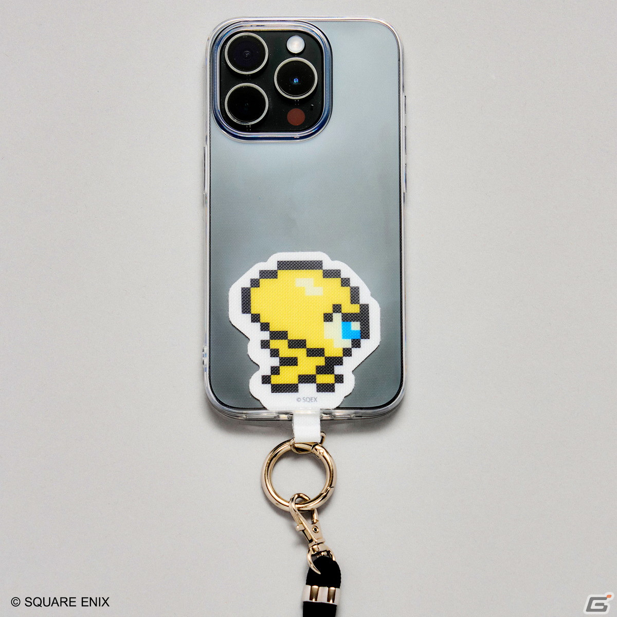 「サガ」シリーズから“せんせい”と“ひらめきマーク”のスマートフォンショルダーストラップが3月4日に発売決定！の画像2