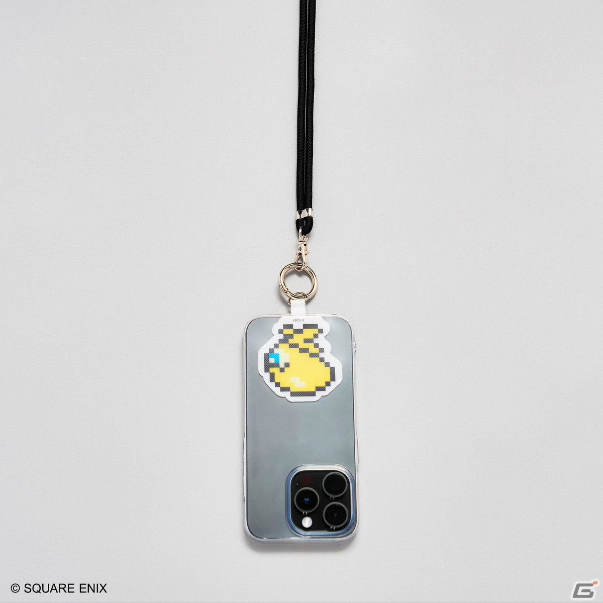 「サガ」シリーズから“せんせい”と“ひらめきマーク”のスマートフォンショルダーストラップが3月4日に発売決定！の画像3