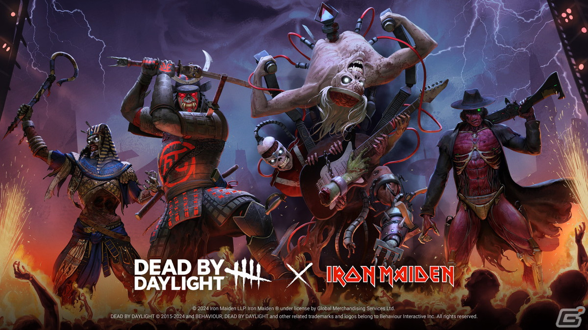 「Dead by Daylight」でヘビメタバンド「アイアン・メイデン」とのコラボが実現!エディ・ザ・ヘッドが新コレクションとして登場の画像