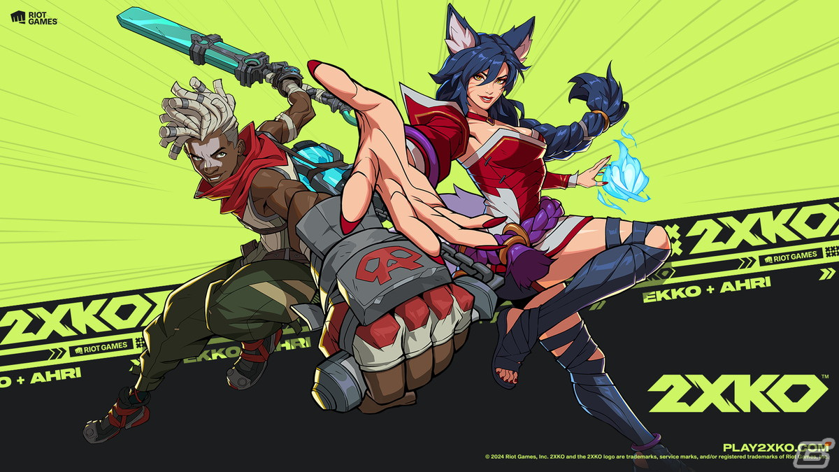 ライアットゲームズによる格闘ゲーム「Project L」の正式名称が「2XKO」に決定!基本プレイ無料で2025年内にPS5/Xbox Series X|S/PCでリリースの画像