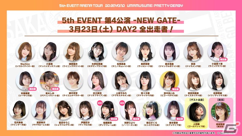 「ウマ娘 プリティーダービー」3周年目前の生放送でオルフェーヴルなど新たなウマ娘9人を発表!新育成シナリオ、メインストーリー第2部の続報もの画像