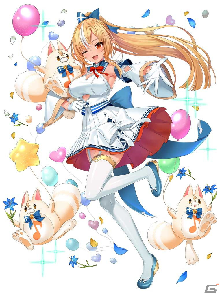 「白猫」と「ホロライブ」のコラボイベントが2月29日より開催！3期生の兎田ぺこらさん、不知火フレアさん、白銀ノエルさん、宝鐘マリンさんが登場の画像3