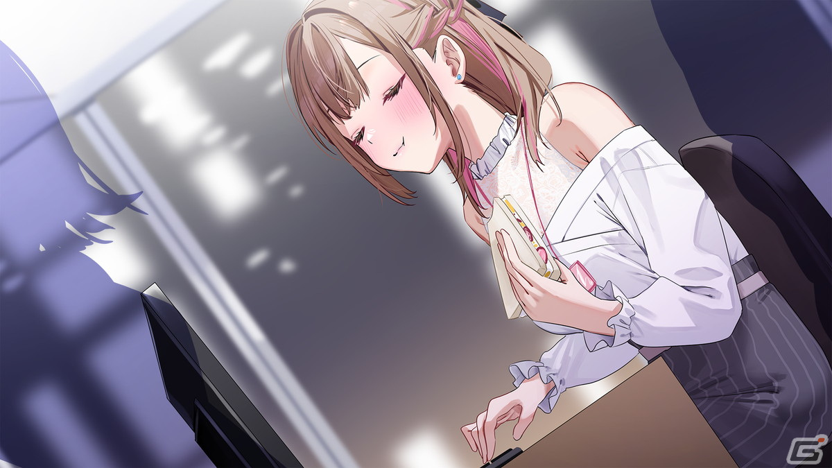 オメガバース百合ゲーム「リップ・トリップ～編集長（ボス）はわたしの解熱剤～」がアニメイトゲームスで発売中の画像