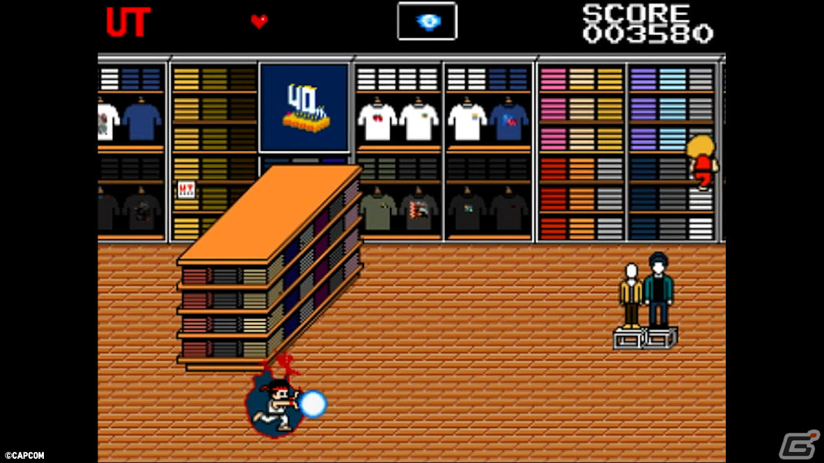カプコン40周年を祝したUTコレクションが3月25日に発売！カプコン監修のUTオリジナルゲーム「UT ADVENTURE」も公開の画像