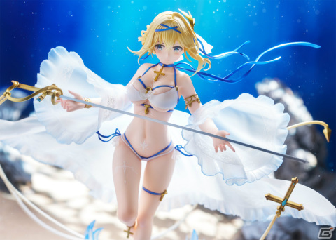 「アズレン」より「ジャンヌ・ダルク 蒼浪の映画聖女」が1/7スケールでフィギュア化！身体の聖痕まで忠実に再現の画像2