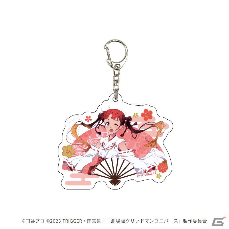劇場版「グリッドマンユニバース」けろりら氏描き下ろしの巫女服姿を楽しめるオンラインくじ「eeoくじ」が発売！の画像10