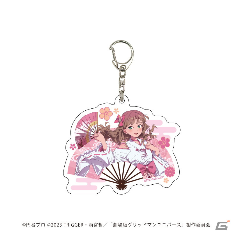 劇場版「グリッドマンユニバース」けろりら氏描き下ろしの巫女服姿を楽しめるオンラインくじ「eeoくじ」が発売！の画像9