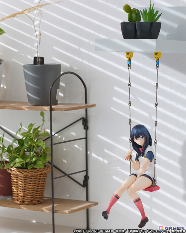 劇場版「グリッドマン ユニバース」より壁に飾れるフィギュア「宝多六花 wall figure」が登場！の画像2